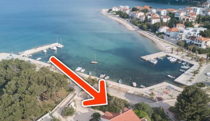 Relaxing Whole Top Floor Apartment By The Sea Zaboric Dış mekan fotoğraf